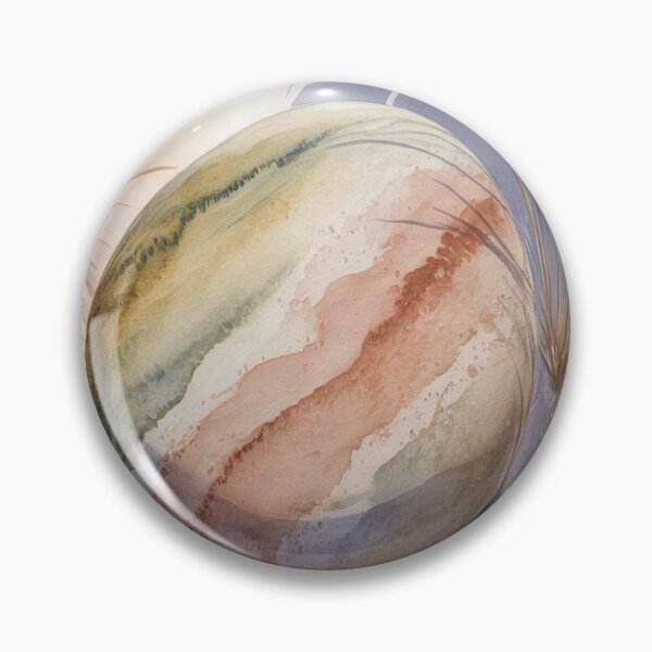 Item preview, Earthy Watercolor, Olive Green, Terracotta and Beige Stone designed and sold by SilentSpirits.