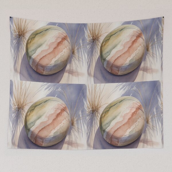 Item preview, Earthy Watercolor, Olive Green, Terracotta and Beige Stone designed and sold by SilentSpirits.