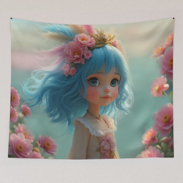 Item preview, Blossom Fairy: Felia’s Fairy T-Shirt Print designed and sold by Felia001.