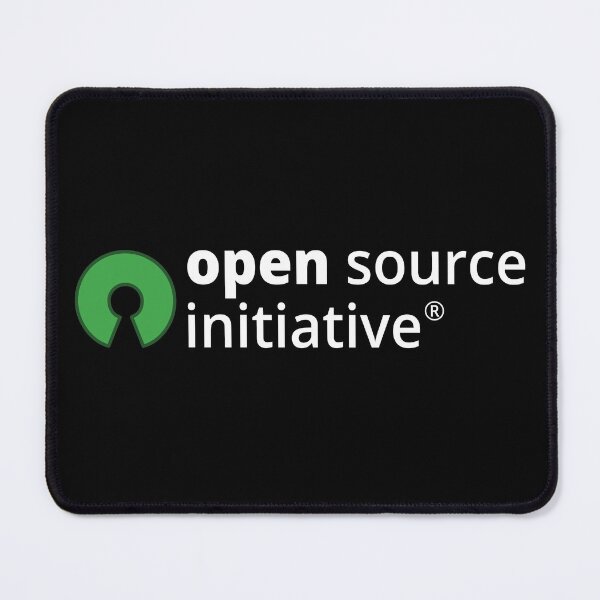 Item preview, Open Source Initiative (Horizontal) designed and sold by Artcop's T-Shirt Emporium.