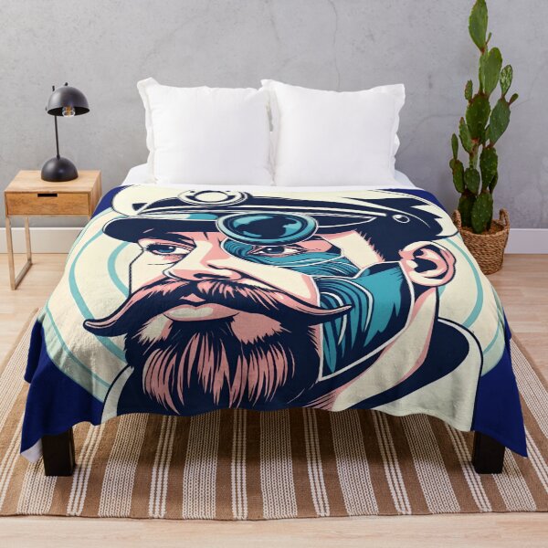 Item preview, Nautical Sea Captain Portrait - Maritime Sailor Vintage Monocle designed and sold by AbdS07.