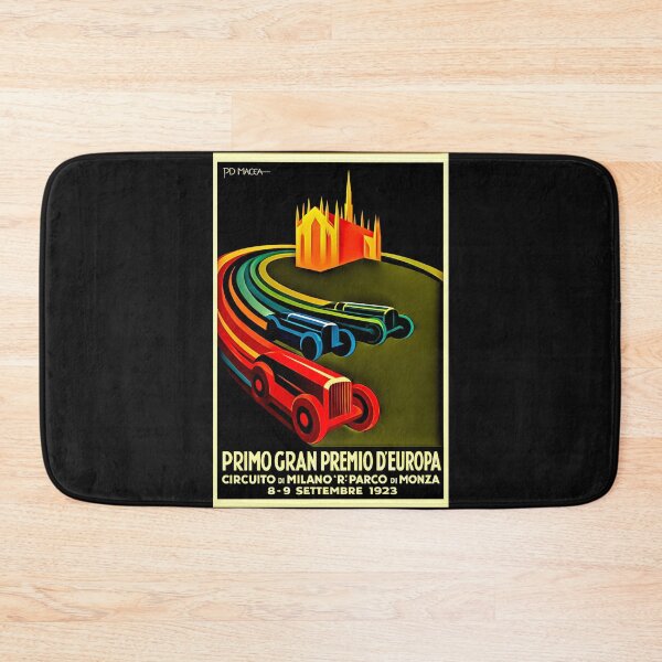 Item preview, Blast from the past Monza 1923  Vintage variation poster#1 designed and sold by Helios Be. Lavsh.