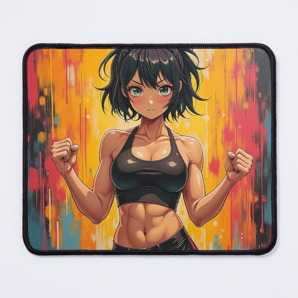 Item preview, Fitness Anime Vibrant Colors designed and sold by JonelleTshirts.