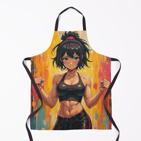 Item preview, Fitness Anime Vibrant Colors designed and sold by JonelleTshirts.