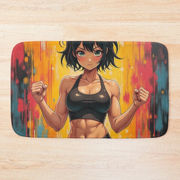 Item preview, Fitness Anime Vibrant Colors designed and sold by JonelleTshirts.
