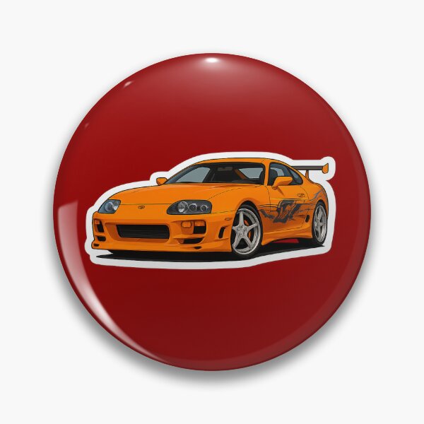 Item preview, Paul Walker Orange Toyota Supra MK4 designed and sold by Justsnagit.