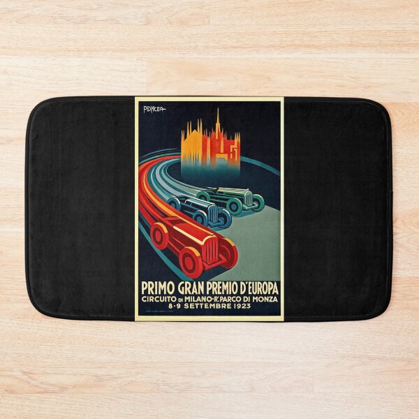 Item preview, Blast from the past Monza 1923  Vintage variation poster designed and sold by Helios Be. Lavsh.