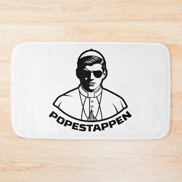 Item preview, Popestappen Max Verstappen F1 Meme Emblem - A New Pope Has Been Chosen Iconic Driver Fan Art designed and sold by Studio F1Grid.