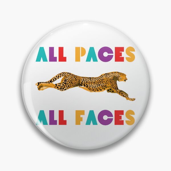 Item preview, All Paces All Faces designed and sold by BookishStyle.