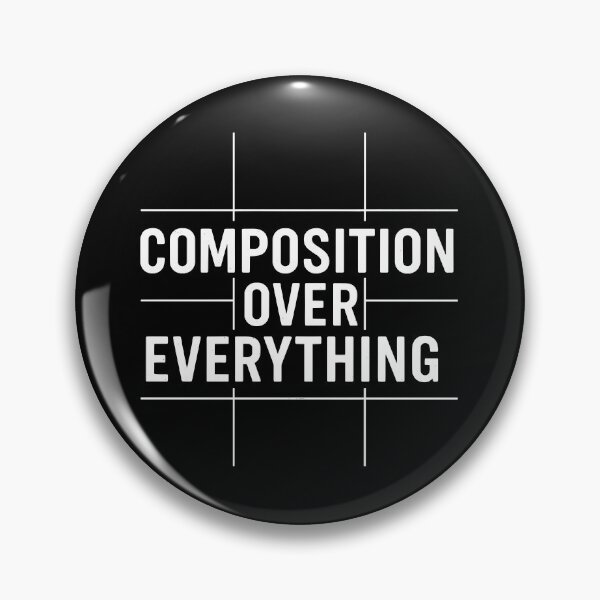 Item preview, Composition Over Everything Rule of Thirds Tee designed and sold by ThreadQuirk.