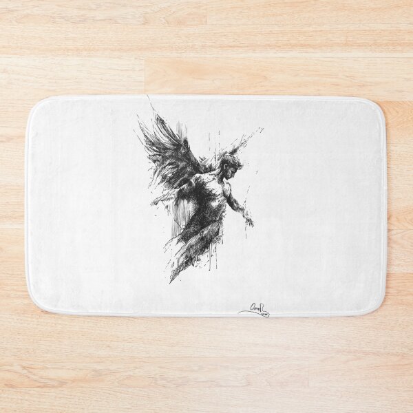Item preview, The Fragile Divine, ink on paoper, A4 size, 2025 designed and sold by oanaunciuleanu.