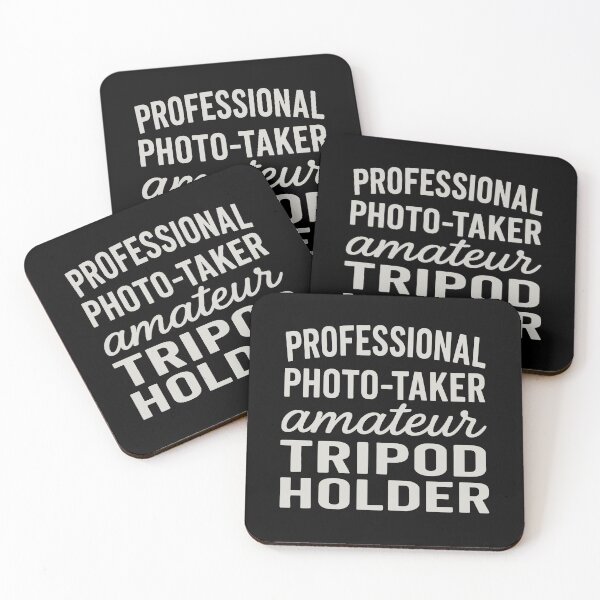 Item preview, Professional Photo-Taker Amateur Tripod Holder Tee designed and sold by ThreadQuirk.