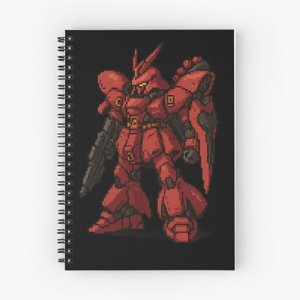 Item preview, Arte de mecha de píxeles de Sazabi, el tirano carmesí designed and sold by Snapnfit.