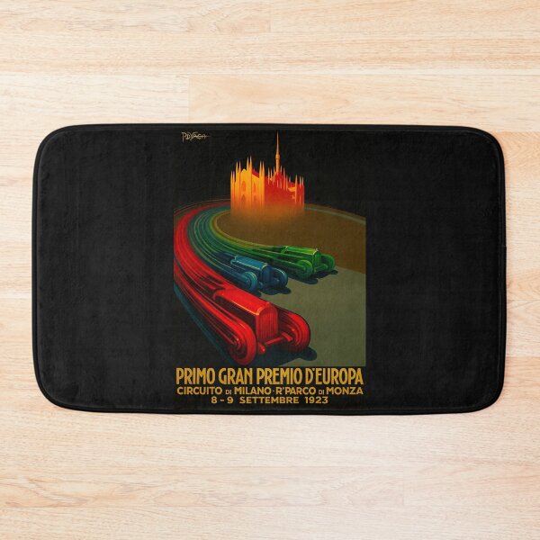Item preview, Blast from the past Monza 1923  Vintage variation poster#2 designed and sold by Helios Be. Lavsh.
