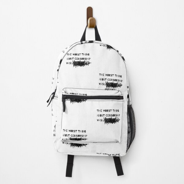 Item preview, The worst thing about censorship designed and sold by Filologica.