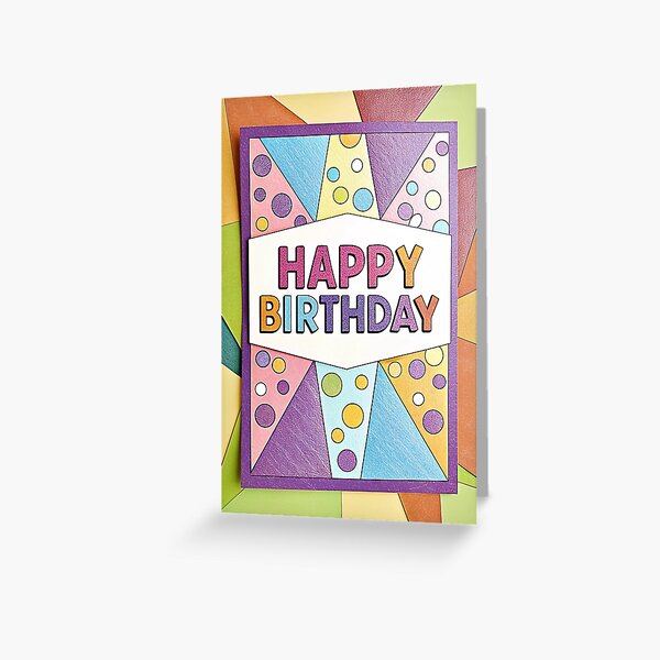 Item preview, Happy Birthday! designed and sold by DesignAFind.