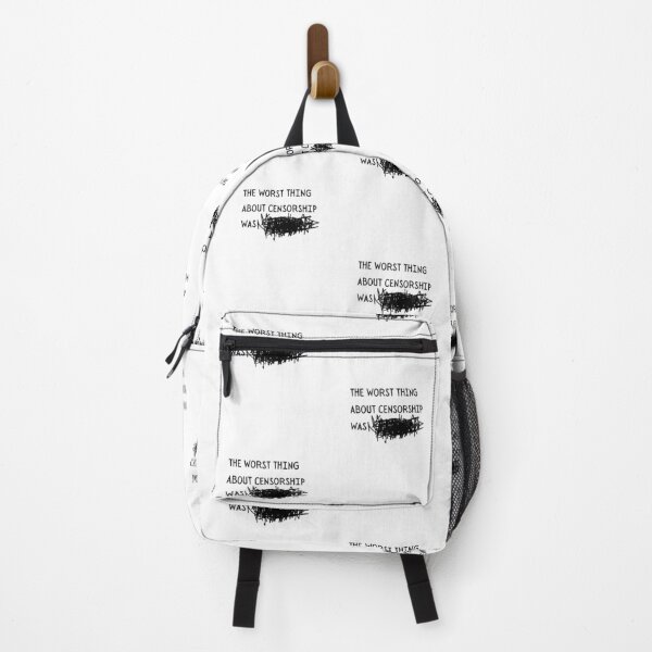 Item preview, The worst thing about censorship designed and sold by Filologica.