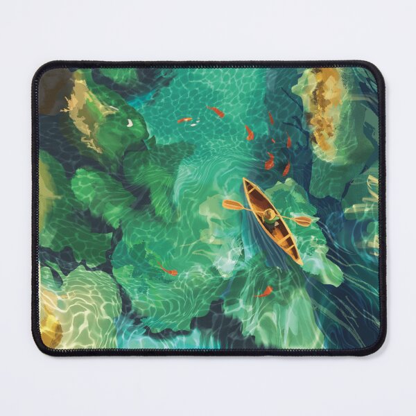 Item preview, Atlantis: Underwater Dreamscape in Teal designed and sold by Elva's Studio.