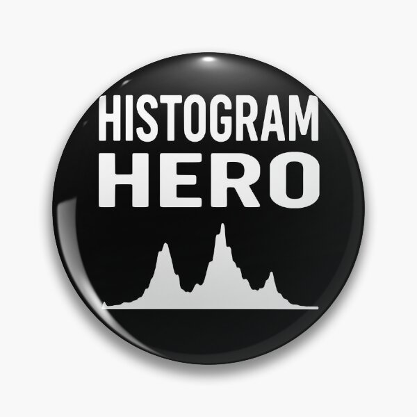 Item preview, Histogram Hero Photography Graphic Tee designed and sold by ThreadQuirk.