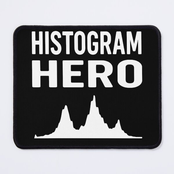 Item preview, Histogram Hero Photography Graphic Tee designed and sold by ThreadQuirk.