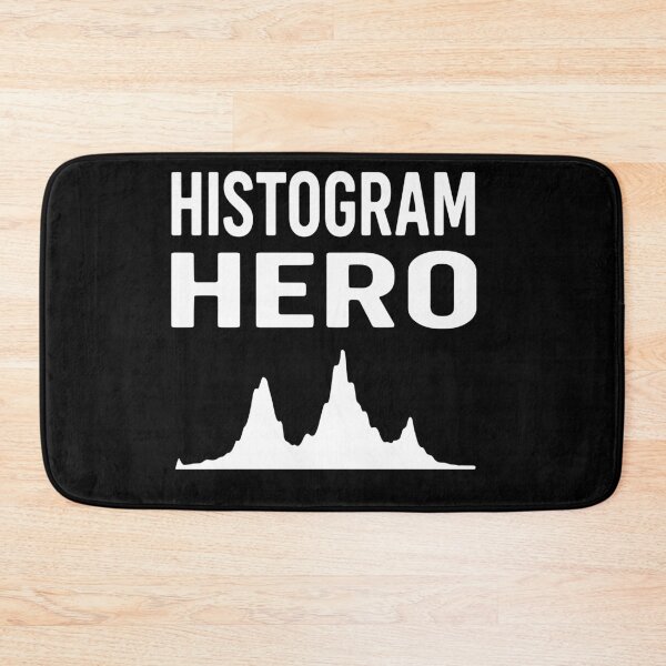 Item preview, Histogram Hero Photography Graphic Tee designed and sold by ThreadQuirk.