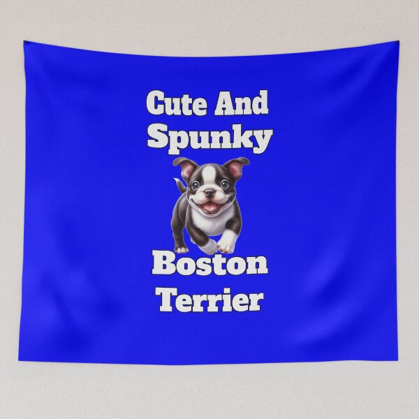Item preview, Boston Terrier Dog Pet Owner Design Cute And Spunky Boston Terrier designed and sold by fantasticdesign.