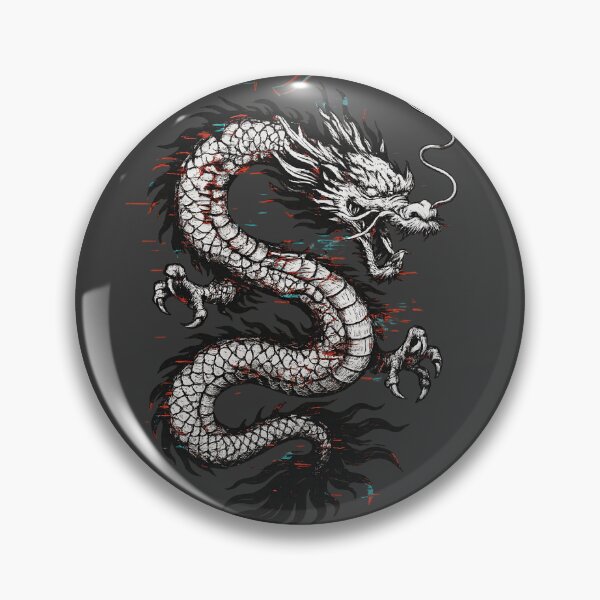Artikelvorschau, Ryū Not Found – Japanischer Glitch-Drache entworfen und verkauft von ligershop.
