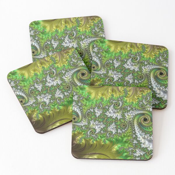 Item preview, Trippy Fractal Art Summer Green designed and sold by Dr-Pen.