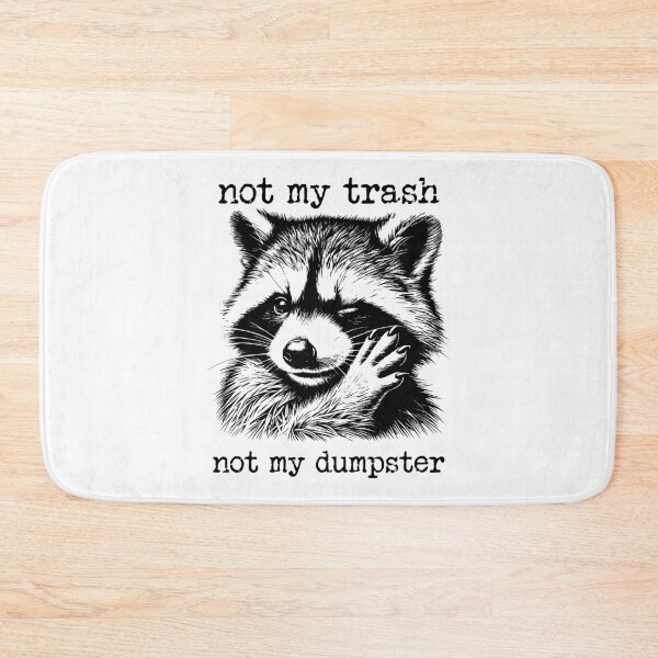Item preview, Dumpster Gremlin – Raccoon With Zero F’s Given designed and sold by dkid creations.