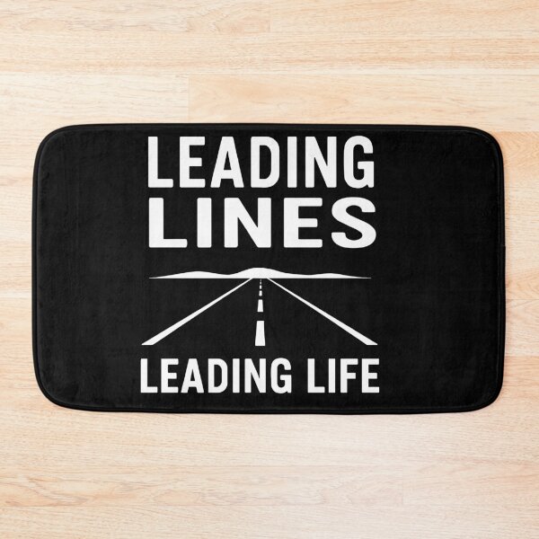 Item preview, Leading Lines Leading Life Horizon Road Tee designed and sold by ThreadQuirk.