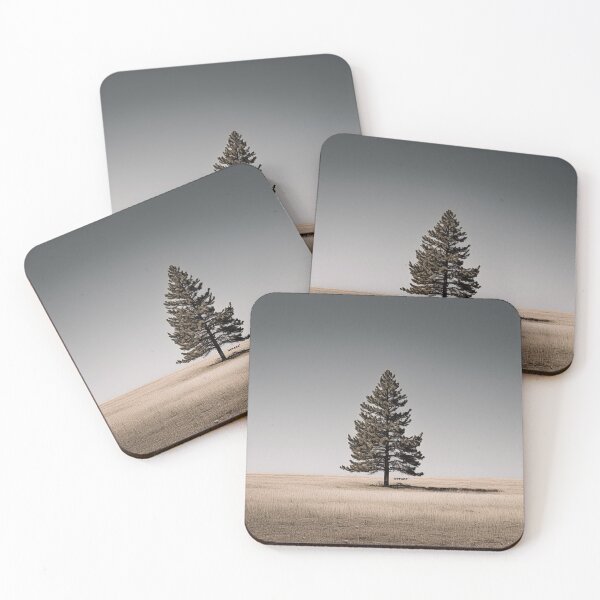 Item preview, Stillness Beneath the Pale Sky with a Lone Ponderosa Tree  designed and sold by mrpropcake.