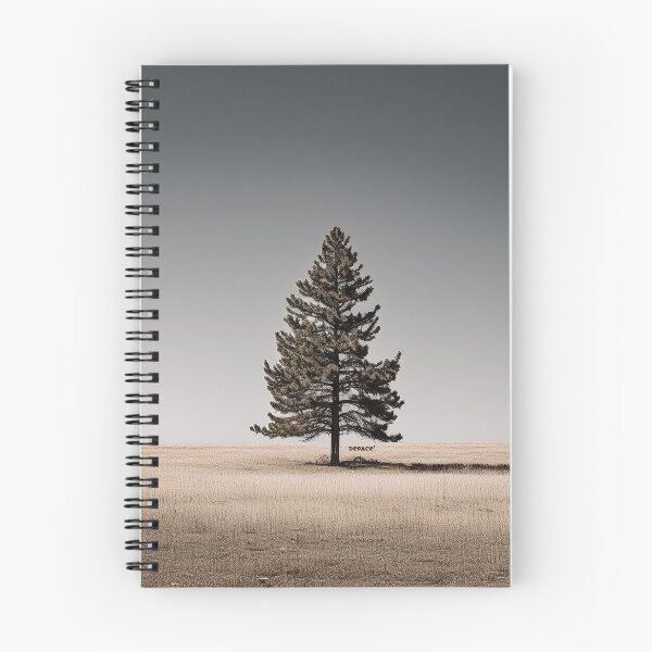 Item preview, Stillness Beneath the Pale Sky with a Lone Ponderosa Tree  designed and sold by mrpropcake.
