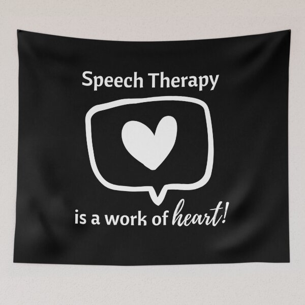 Item preview, Speech Therapist Work of Heart – Cute Heart Design designed and sold by Dream Tangle .