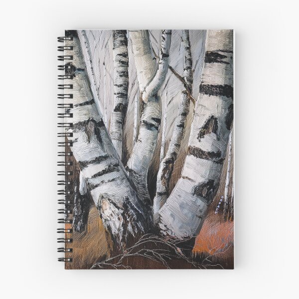 Item preview, Whispers of the Twisted Birch in Frosted Light and Inky Shadows designed and sold by mrpropcake.