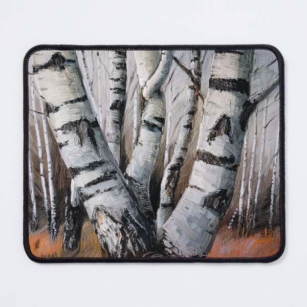 Item preview, Whispers of the Twisted Birch in Frosted Light and Inky Shadows designed and sold by mrpropcake.