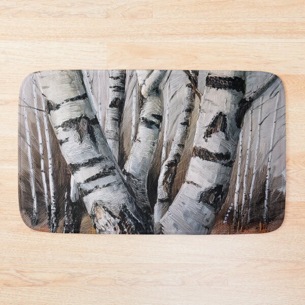 Item preview, Whispers of the Twisted Birch in Frosted Light and Inky Shadows designed and sold by mrpropcake.