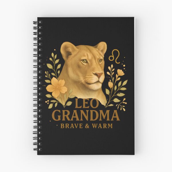Item preview, Leo Grandma Brave And Warm designed and sold by AvenueOfFulfill.