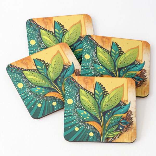 Item preview, Nature Textures Collide with Retro Comic Dots designed and sold by mrpropcake.