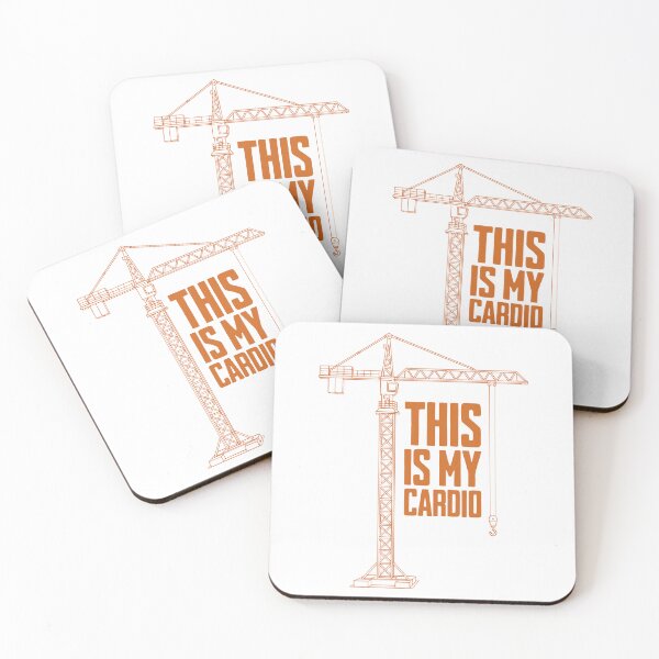 Item preview, This Is My Cardio – Crane Operator Life designed and sold by Dago345.
