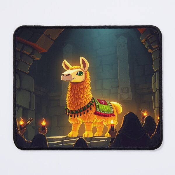Item preview, Llama Cult – Worship the Loot, Obey the Drop designed and sold by Thompika.