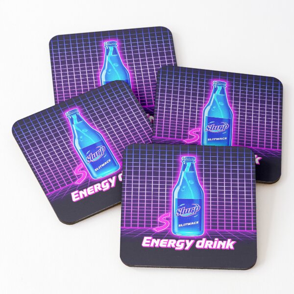 Item preview, Slurp Juice Classic – 80s Gamer Drink Poster designed and sold by Thompika.