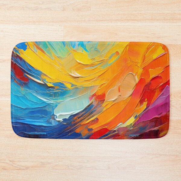 Item preview, Vibrant Textured Pop Art Explosion on Canvas designed and sold by mrpropcake.