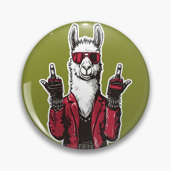 Item preview, Punk is not Dead ... LLama said designed and sold by Vashy56.