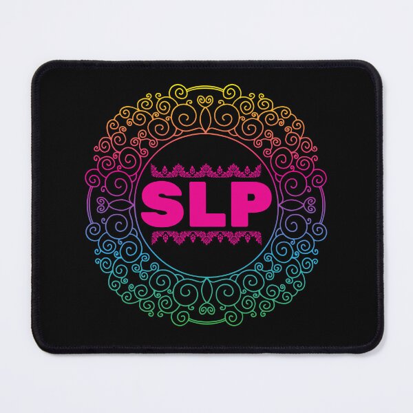 Artikelvorschau, Buntes SLP-Mandala – Geschenk für Logopäden entworfen und verkauft von Dream Tangle .