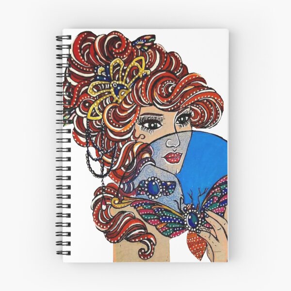 Item preview, Masquerade of the Flame-Tressed Muse designed and sold by CLTArt.
