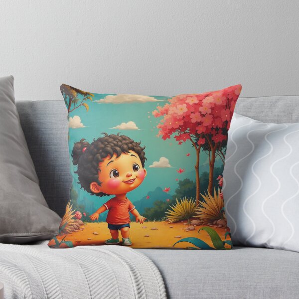 Item preview, Happy Flowering Field Girl designed and sold by JonelleTshirts.