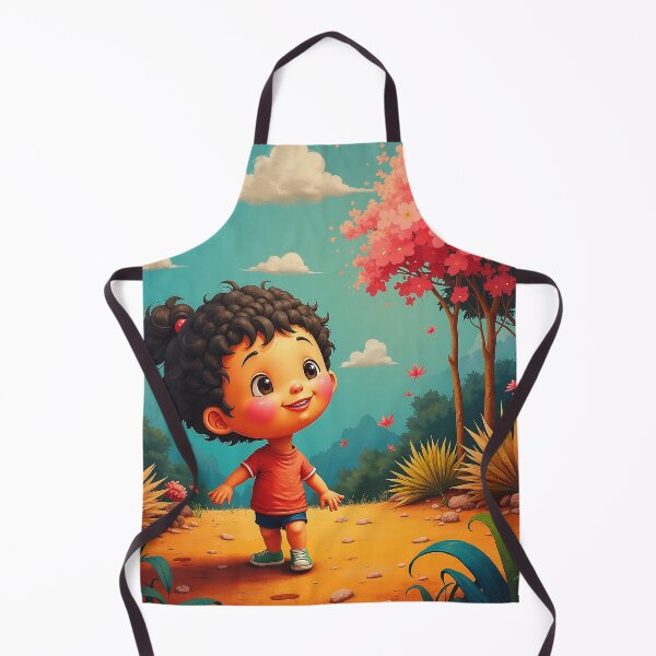 Item preview, Happy Flowering Field Girl designed and sold by JonelleTshirts.