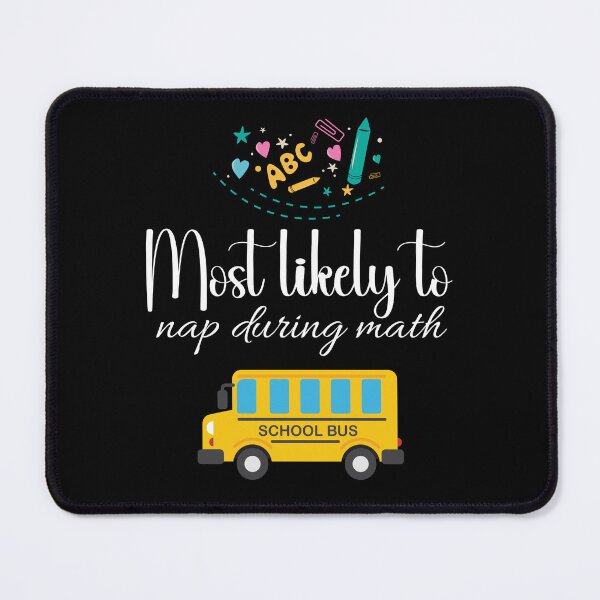 Item preview, Nap During Math – Funny Student Quote designed and sold by SoftStyleStudio ⭐⭐⭐.