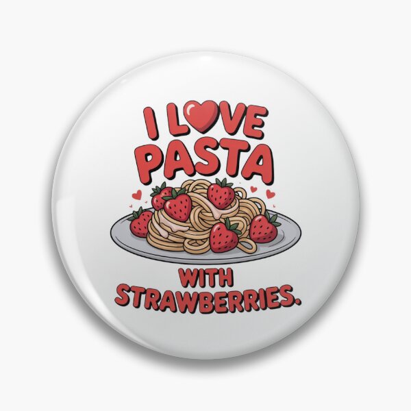 Artikelvorschau, Ich liebe Erdbeerpasta Wimbledon entworfen und verkauft von Merch-Kitsune.