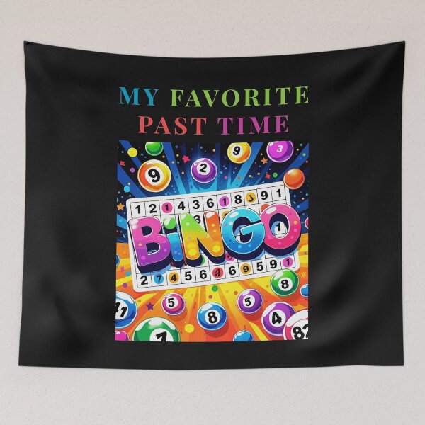 Item preview, Bingo My Favorite Past Time designed and sold by ElevateYourEnergy.
